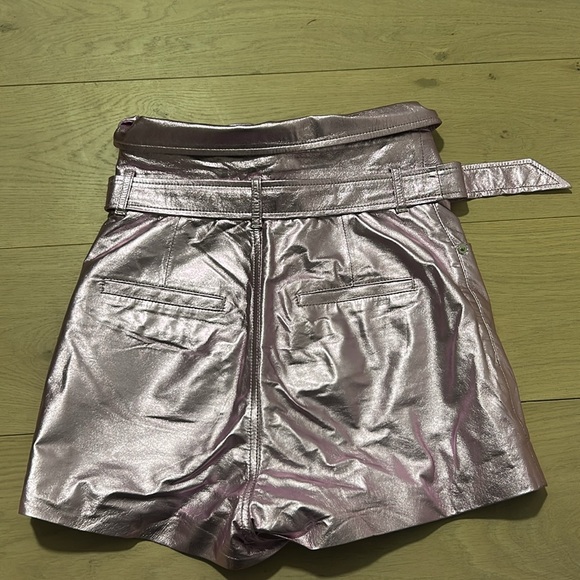 IRO metallic pink shorts - Picture 3 of 5